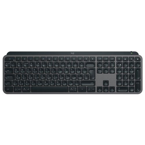 foto del prodotto logitech mx keys s tastiera universale rf senza fili bluetooth qwerty italiano grafite