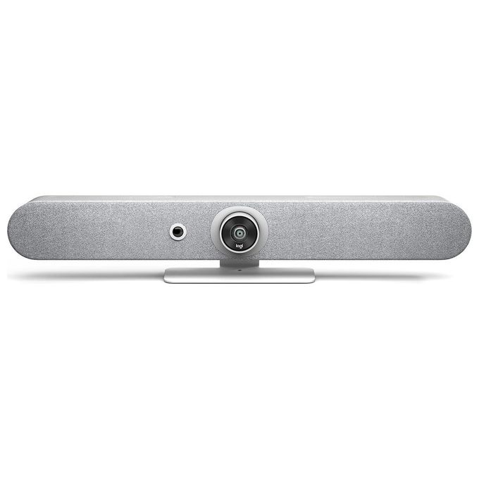 foto del prodotto logitech rally bar mini off white eu ap