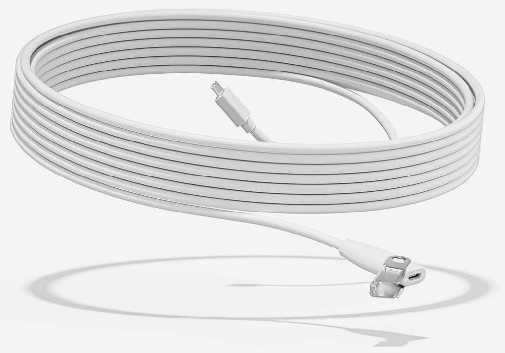 foto del prodotto logitech rally mic pod bianco microfono da tavolo