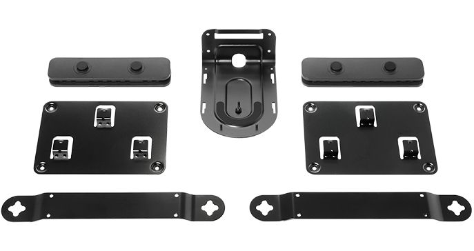 foto del prodotto logitech rally mounting kit montaggio a muro nero - 939-001644