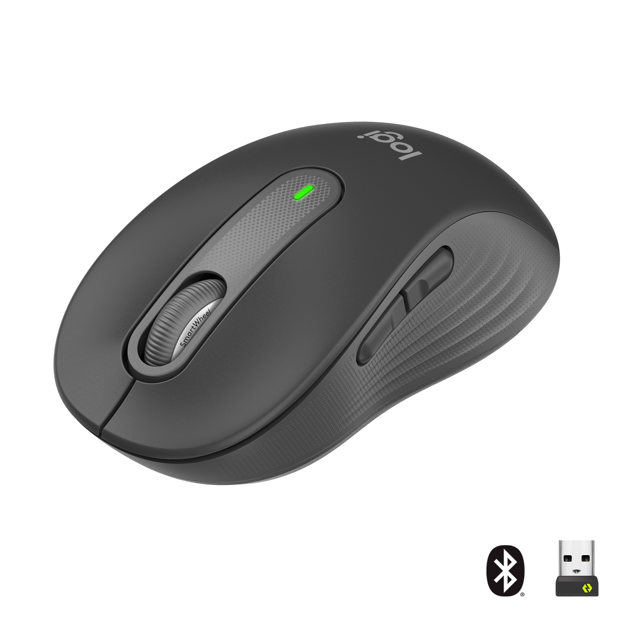 foto del prodotto logitech signature m650 mouse ufficio mano destra rf senza fili bluetooth ottico 4000 dpi