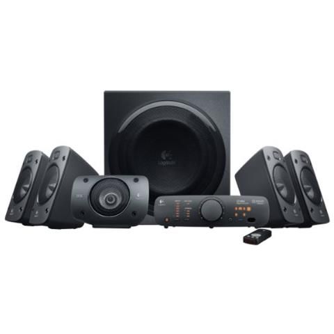 foto del prodotto logitech speaker system 5.1 z906 certificato thx con potenza di 500w rms