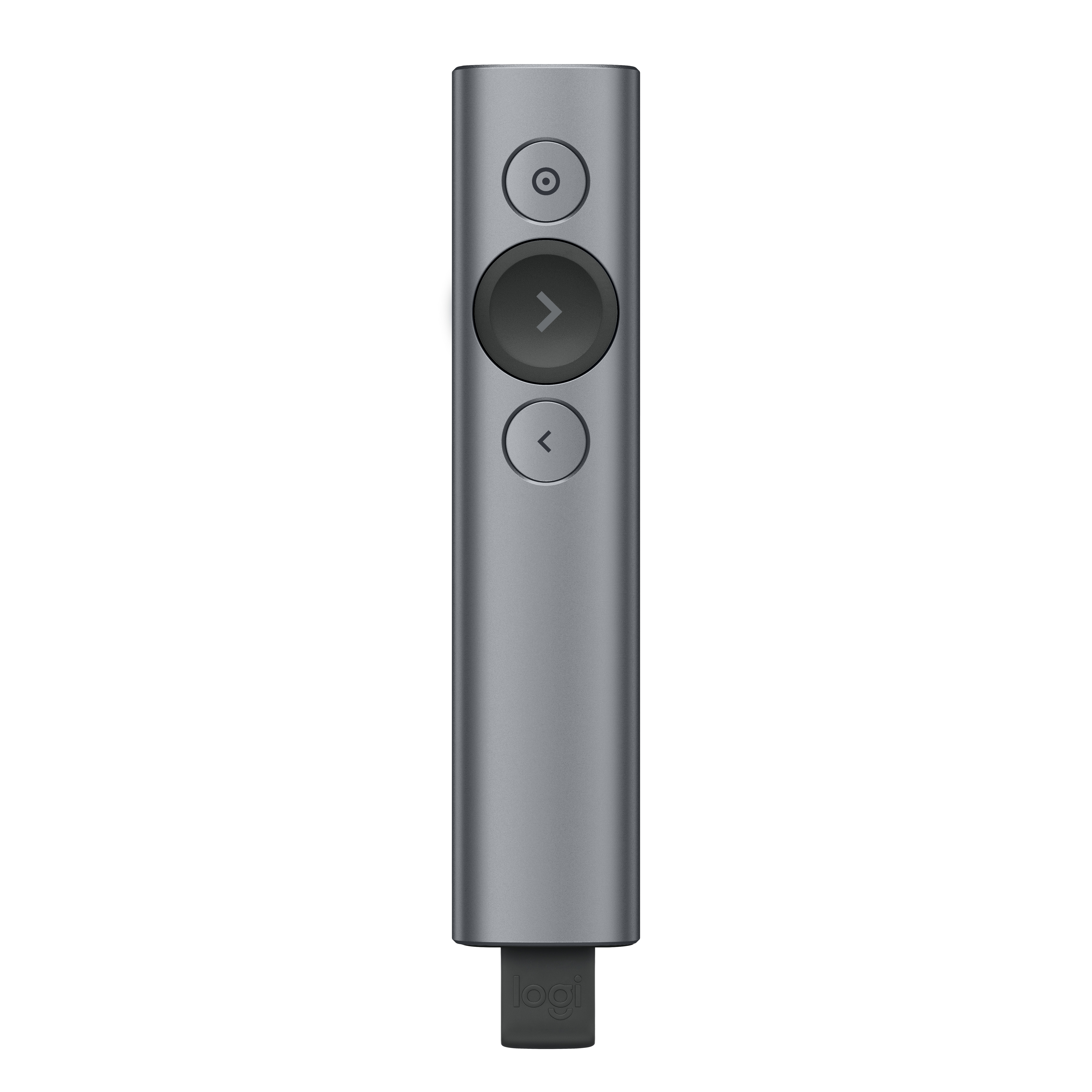 foto del prodotto logitech spotlight puntatore wireless bluetooth rf grigio