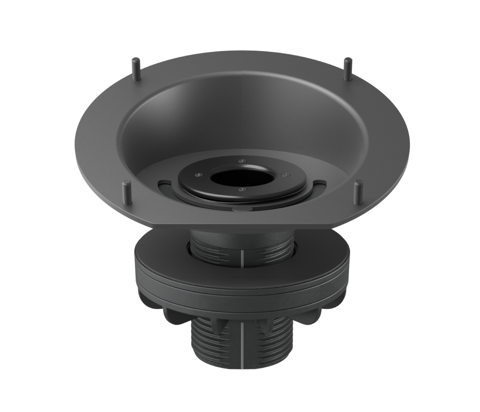 foto del prodotto logitech tap riser mount supporto per alzata grafite