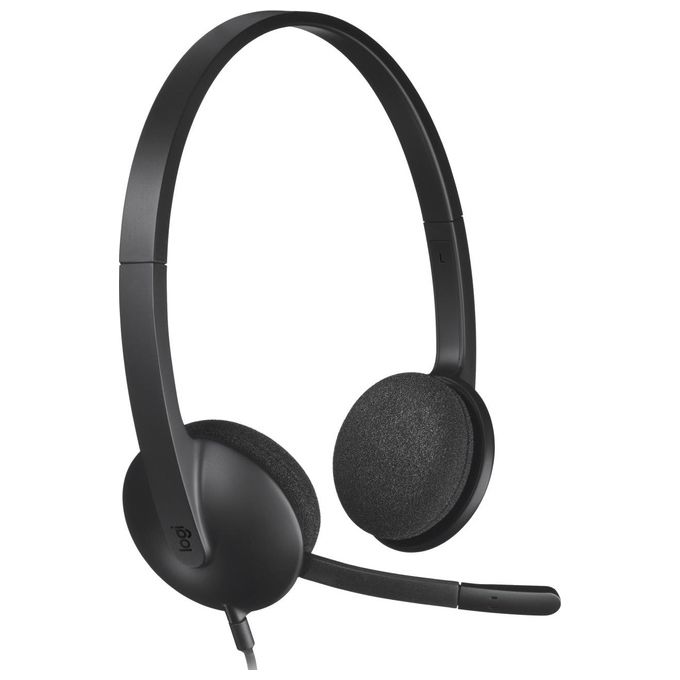 foto del prodotto logitech usb headset h340