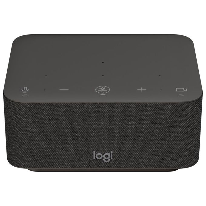 foto del prodotto logitech video collaboration logi dock graphite
