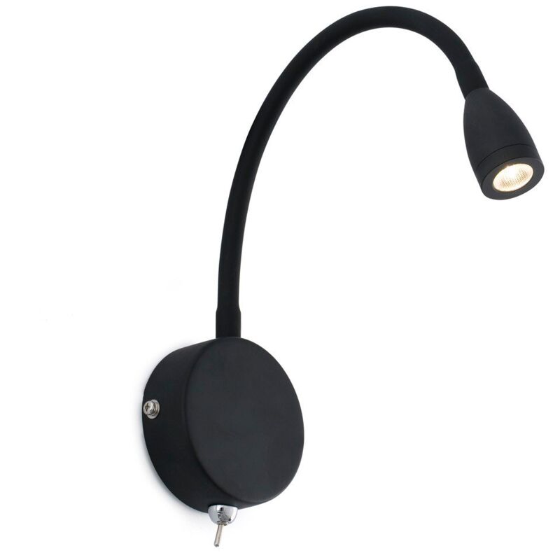 foto del prodotto loke lettore nero led 3w 3000k marca faro