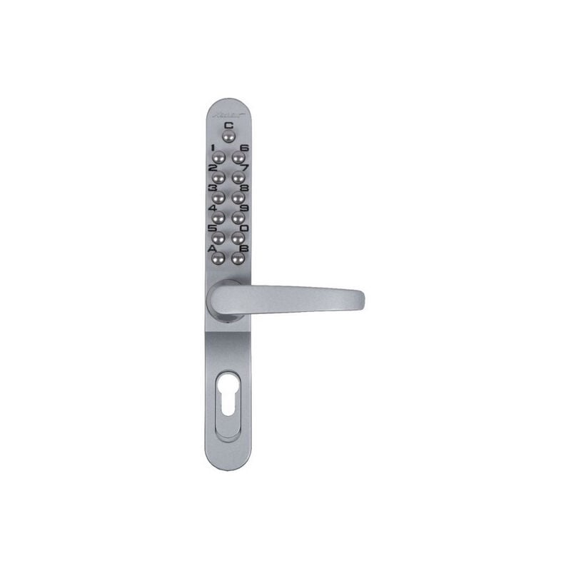 foto del prodotto lokod set di codici keylex a profilo stretto con passaggio libero 22701 bn