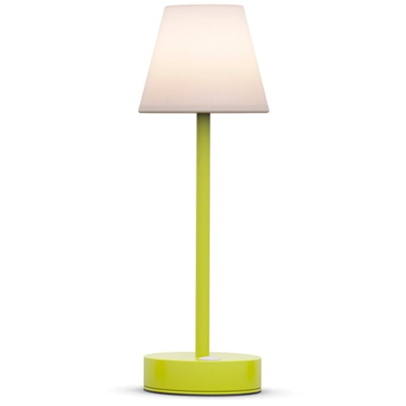 foto del prodotto lola slim 30 cm lampada da tavolo con batteria ricaricabile. luce calda a led. prodotto in spagna