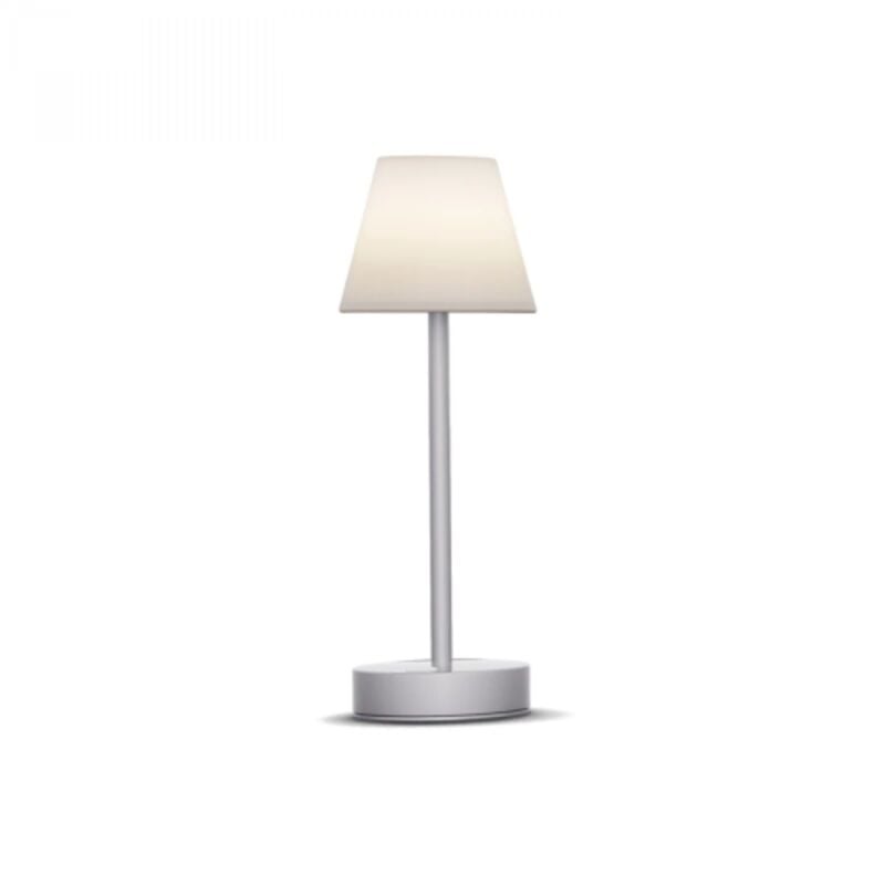 foto del prodotto lola slim 30 cm lampada da tavolo con batteria ricaricabile. luce calda a led. prodotto in spagna