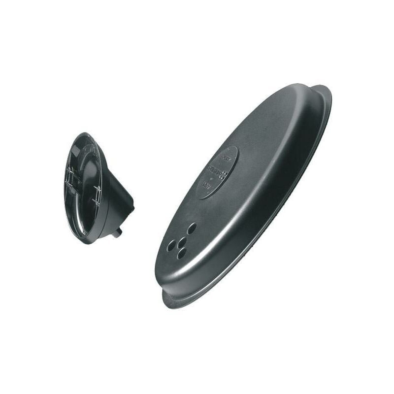 foto del prodotto lombardo braccetto di supporto e copertura per airy ovale, colore nero, lom lb11432