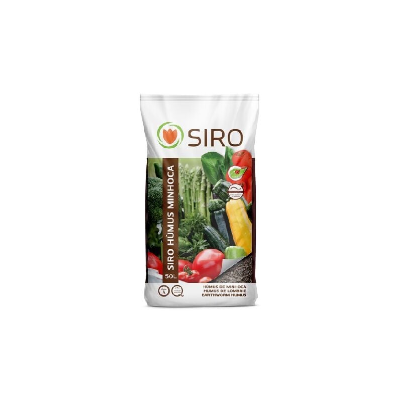 foto del prodotto lombriz siro humus, 50 litri