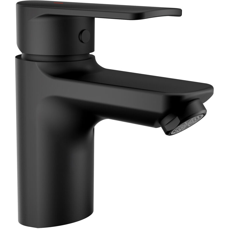 foto del prodotto lonheo auralum rubinetto lavabo in ottone con bocca 60mm, rubinetto del bagno con foro di sollevamento, miscelatore monocomando per lavabo, acqua