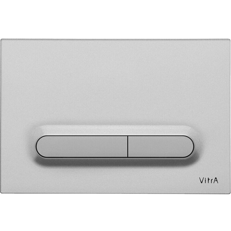 foto del prodotto loop t piastra di sgancio a due tocchi, cromo opaco 740 0785 vitra