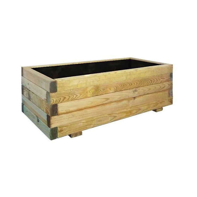 foto del prodotto losa fioriera legno tulipano 90 cm x 40 cm x h 32.5 cm