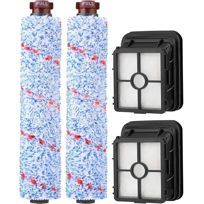 foto del prodotto lot de 2 accessoires de filtre en rouleau de brosse, compatibles avec les s ries bissell crosswave 17132, 2225n, 2582n, 25821, 2519, 1785, 1926,