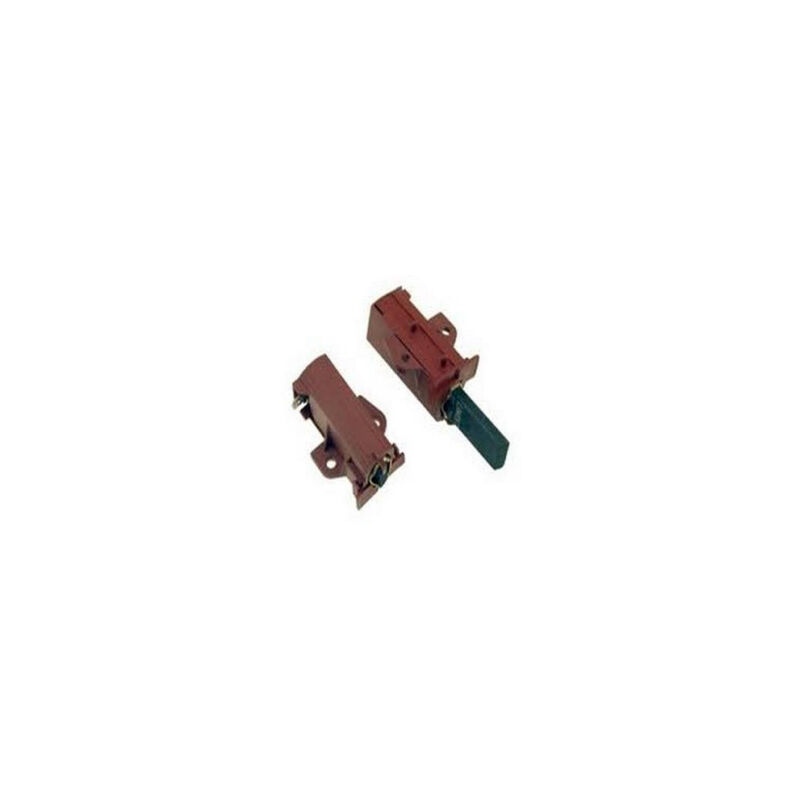 foto del prodotto lot de 2 charbons moteur pour lave linge 49028931 ardo, ariston hotpoint, candy, contact hoover iberna, indesit, kompatibel miele, ro