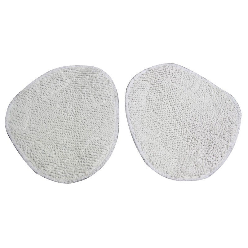 foto del prodotto lot de 2 lingettes 270 x 235 x 6 mm pour nettoyeur vapeur steam mop 4160 ariete, silver crest at5176005400