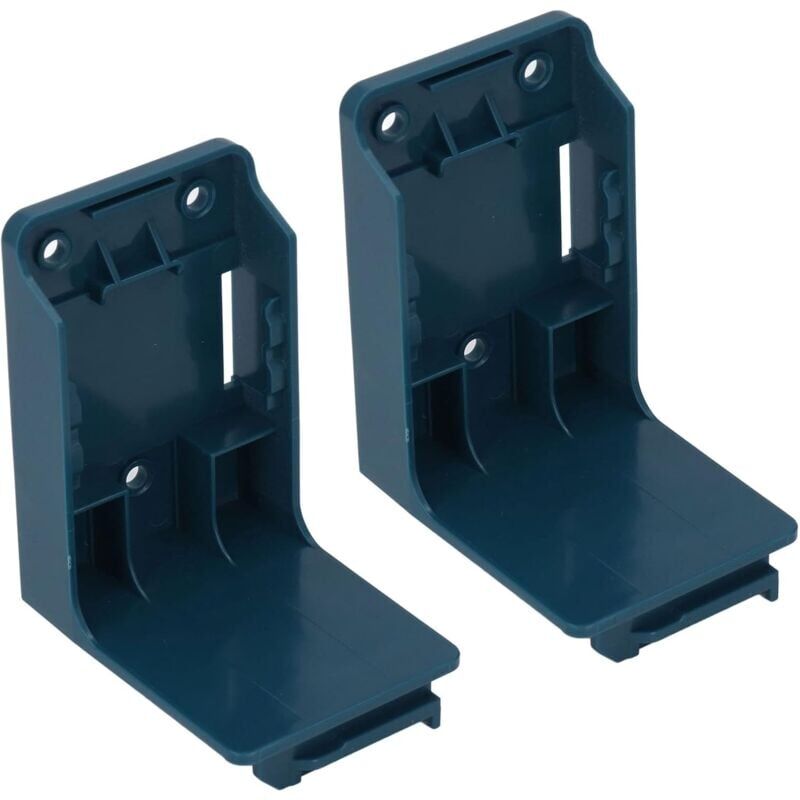 foto del prodotto lot de 2 supports de batterie double usage abs sans bavure pour outils lectriques et outils lectriques 18 v