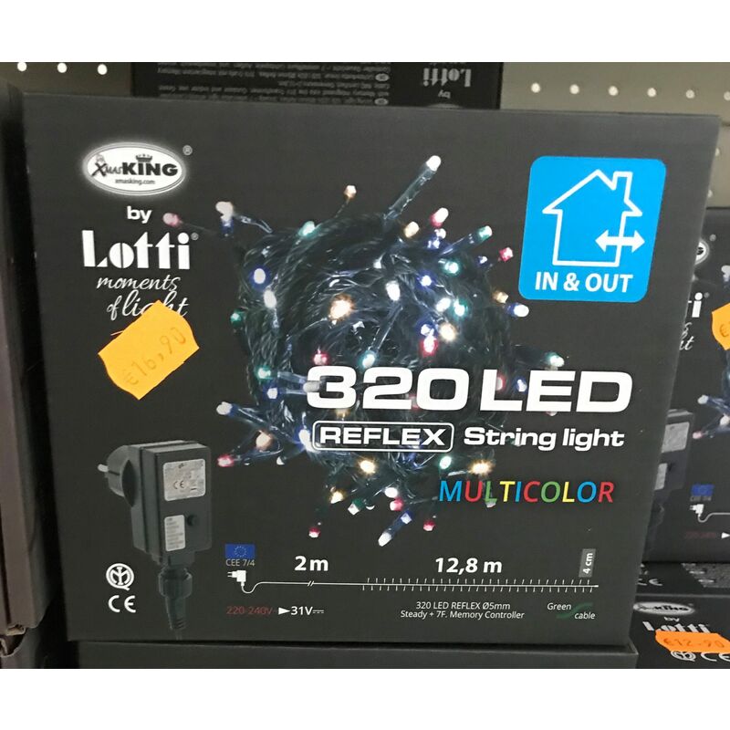 foto del prodotto lotti 320 led multicolor
