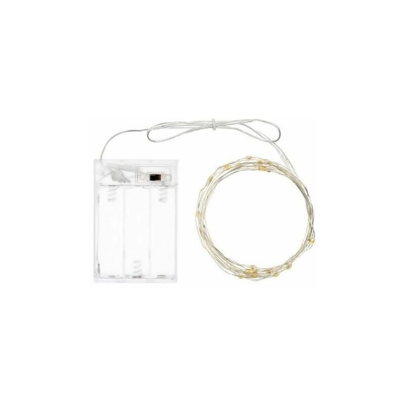 foto del prodotto lotti filo luci catena micro led multicolor 2mt