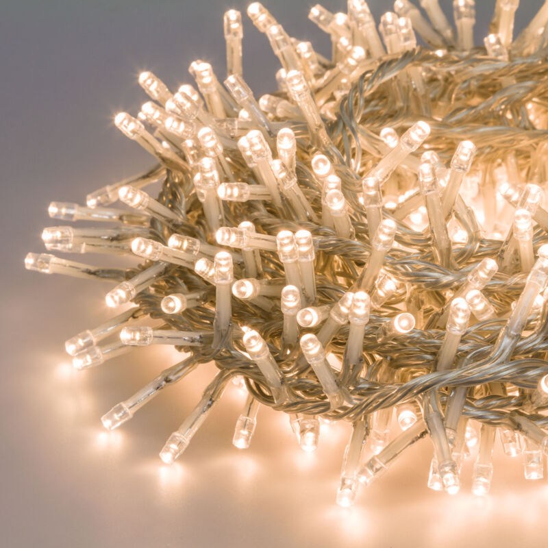 foto del prodotto lotti minicluster 6cm xntl 720 led bianco caldo 4 14,9m luci di natale
