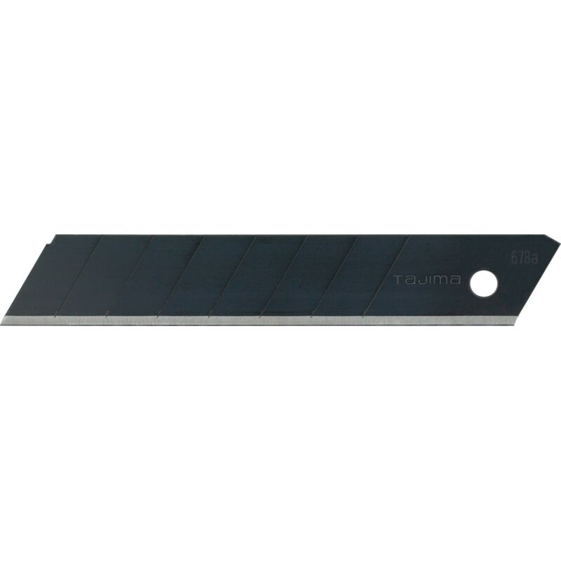 foto del prodotto lotto 10 lama da 18 mm tajima lcb50rbc razar nero
