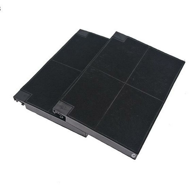 foto del prodotto lotto 2 filtri a carbone 5403002 23 cm x 15 cm cappa aspirante brandt 993332009997807515
