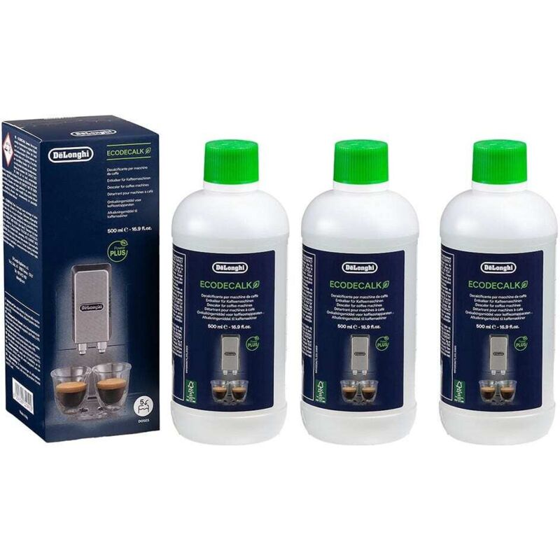 foto del prodotto lotto da 3 - anticalcare 500ml ecodecalk - macchina da caffe, caffettiera delonghi 43571425055992607763