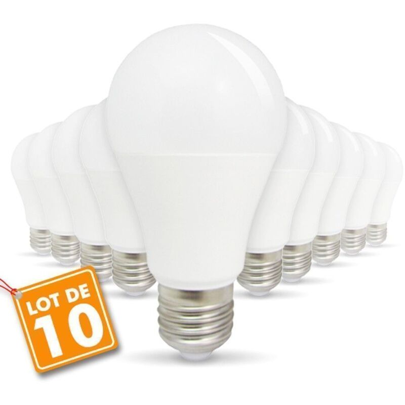 foto del prodotto lotto di 10 lampadine a led e27 11w 4000k bianco naturale