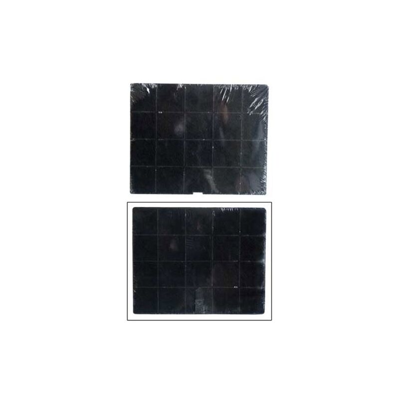 foto del prodotto lotto di 2 filtri a carbone 235 x 190 mm 16 cappa aspirante whirlpool 1461873663216022708