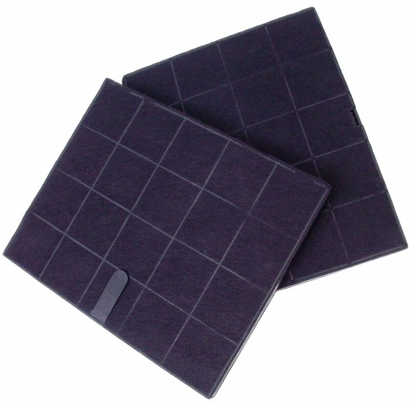 foto del prodotto lotto di 2 filtri a carbone 235 x 190 mm 16 cappa aspirante whirlpool 1461873663946710227