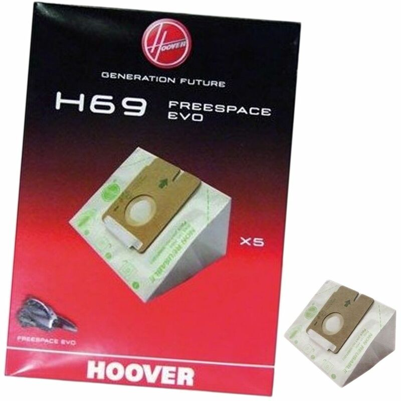 foto del prodotto lotto di 5 sacchetti aspirapolvere hoover 2942425054680152332
