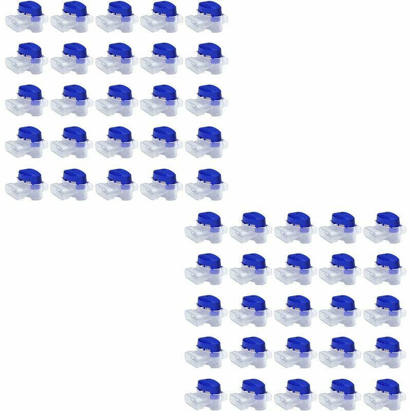 foto del prodotto lotto di 50 connettori per cavi riempiti di resine per rasaerba robot automower