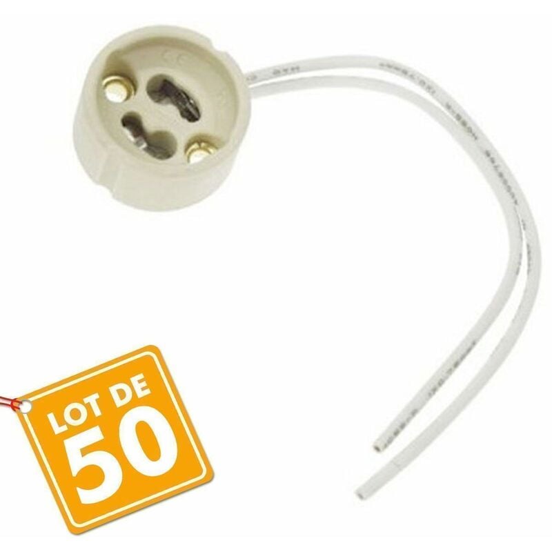 foto del prodotto lotto di 50 prese gu10