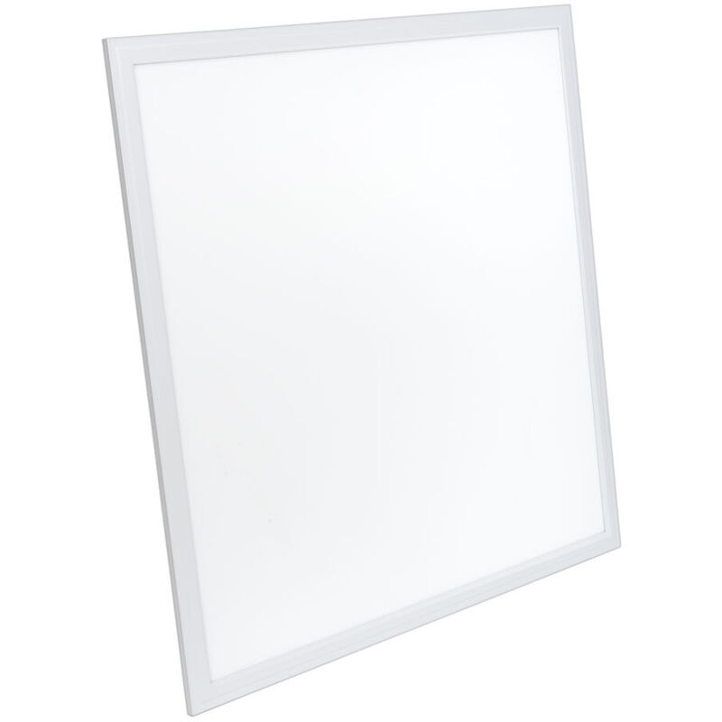 foto del prodotto lotto di 6 lastre a led 36w 210w 3600lm quadrato bianco 595mmx595mm - caldo bianco 2700k