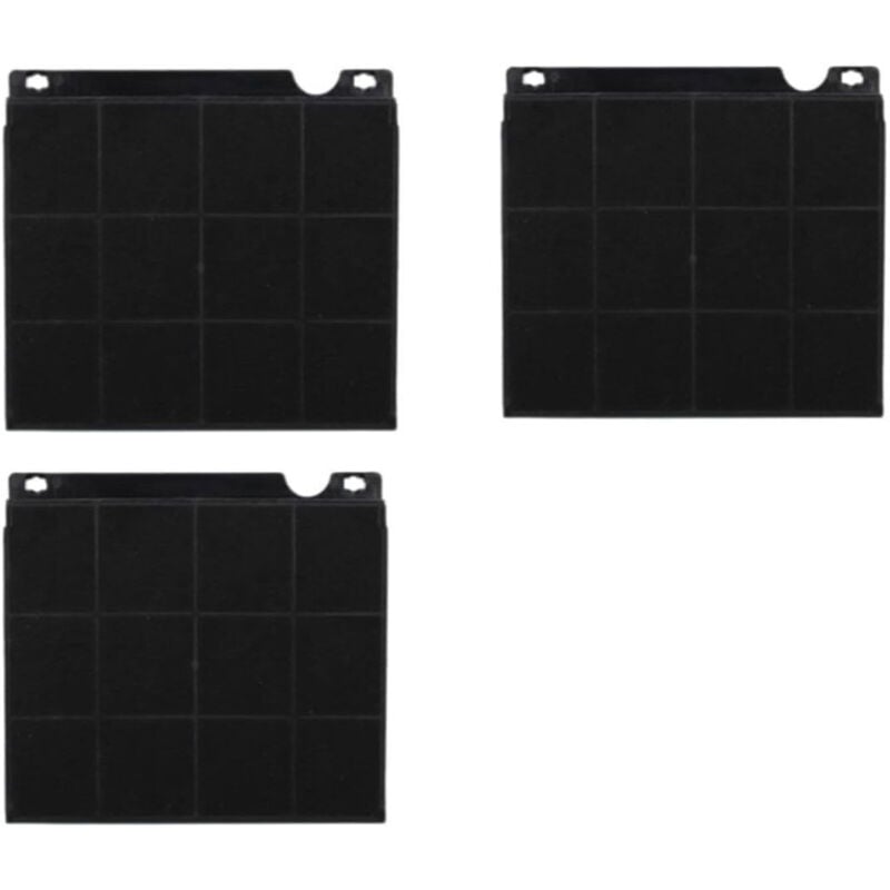 foto del prodotto lotto di tre filtri a carbone originali tipo 15 230x210x30 mm 9029800456