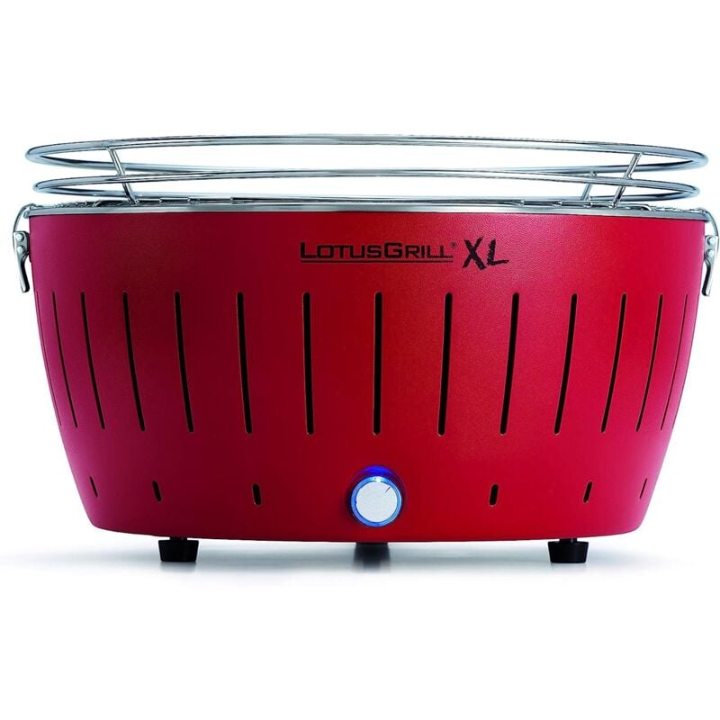 foto del prodotto lotus grill barbecue a carbone lotusgrill xl rosso 40,5 cm lgg435urd