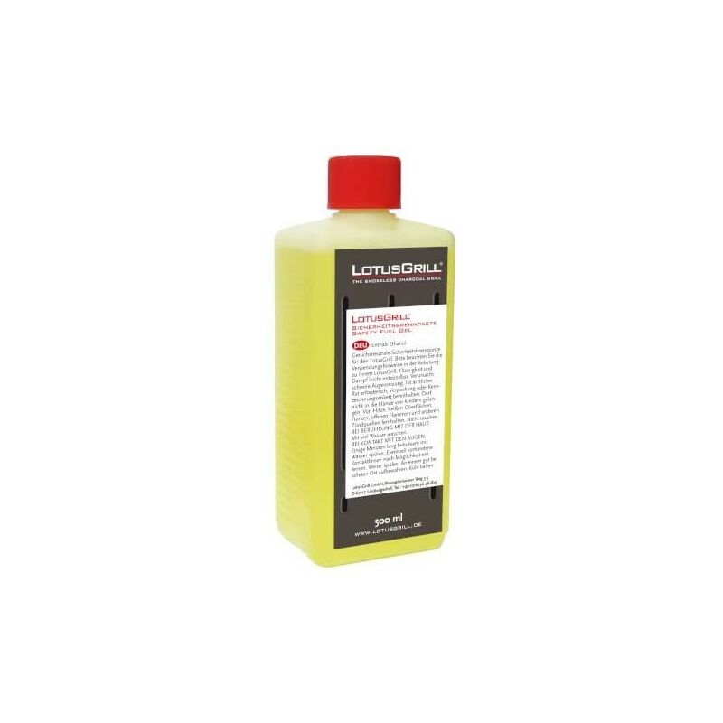 foto del prodotto lotus grill gel per barbecue inodore pasta gel combustibile con etanolo 500ml