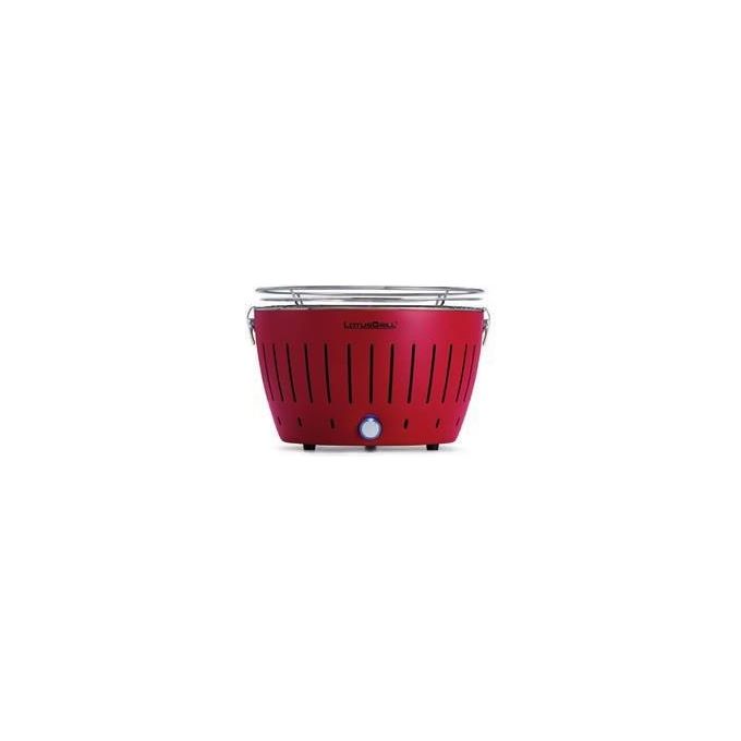 foto del prodotto lotusgrill g34 u rd barbecue per l'aperto e bistecchiera kettle carbone (combustibile) rosso