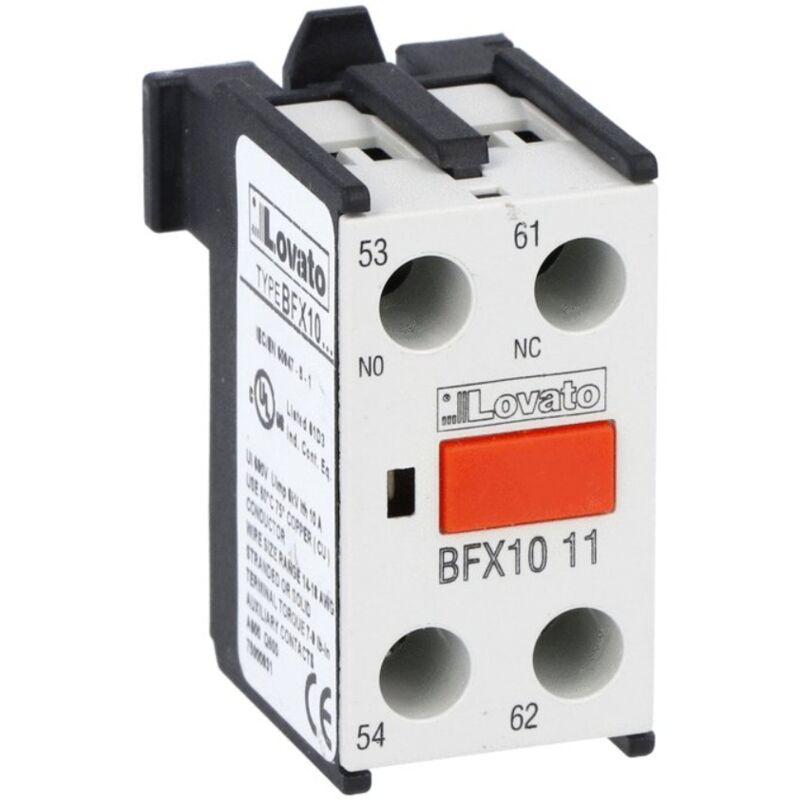 foto del prodotto lovato contatto ausiliare per contattori serie bf 1na 1nc bfx1011