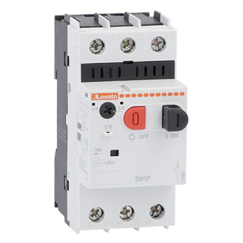 foto del prodotto lovato salvamotore potere di int. a 400v 100ka 30 a 40a sm1p4000