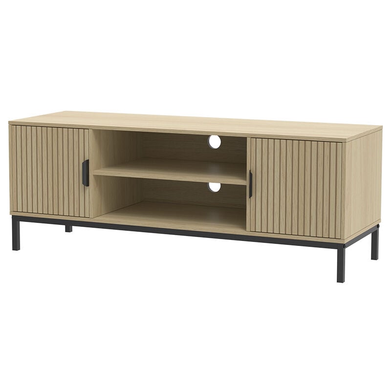 foto del prodotto lowboard lennox, rovere, 120 x 45 cm, vicco