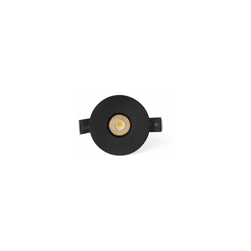 foto del prodotto lox incasso orientabile nero led 3000k 36 43887