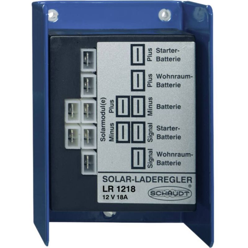 foto del prodotto lr 1218 regolatore di carica pwm 12 v 18 a schaudt