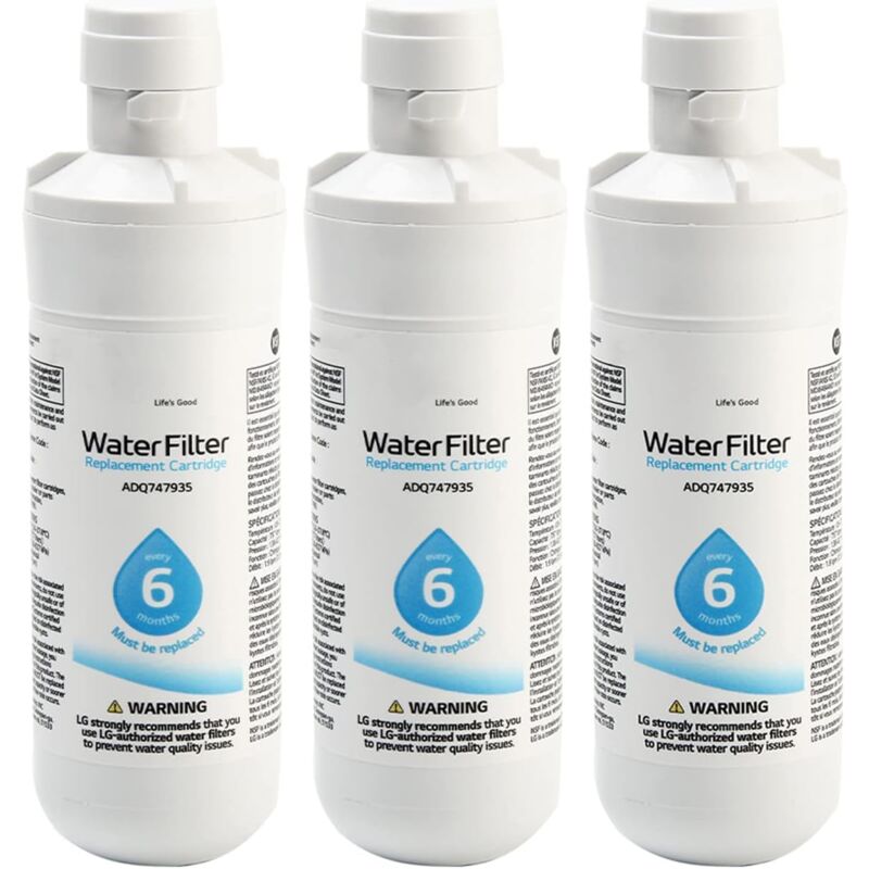 foto del prodotto lt1000p confezione da 3 filtri per l acqua del frigorifero di ricambio compatibili con il frigorifero kenmore 9980