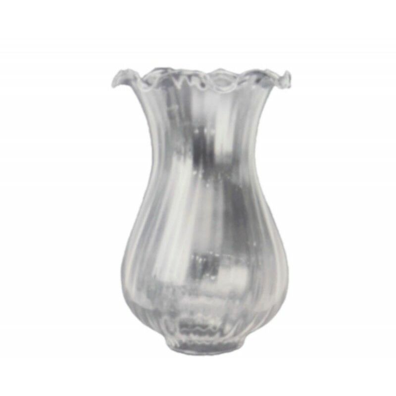 foto del prodotto ltde giralda paralume in vetro trasparente 19x13cm bocca 5cm
