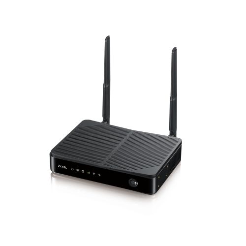 foto del prodotto lte 3301, nebulaflex wireless lte router, slot sim card 3g lte, fino a 300mbps, 4xlan gbe, wireless ac 1200mbps, ant lte esterne