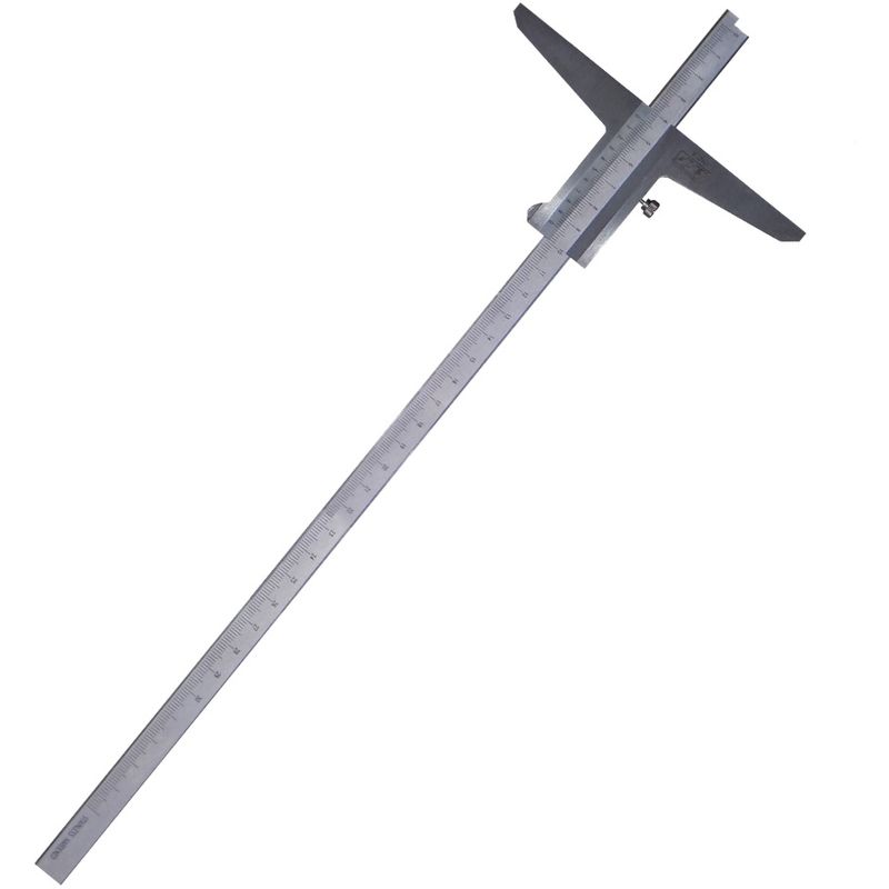 foto del prodotto ltf calibro profondit cinquantesimale 300 mm acciaio inox nonio corsoio