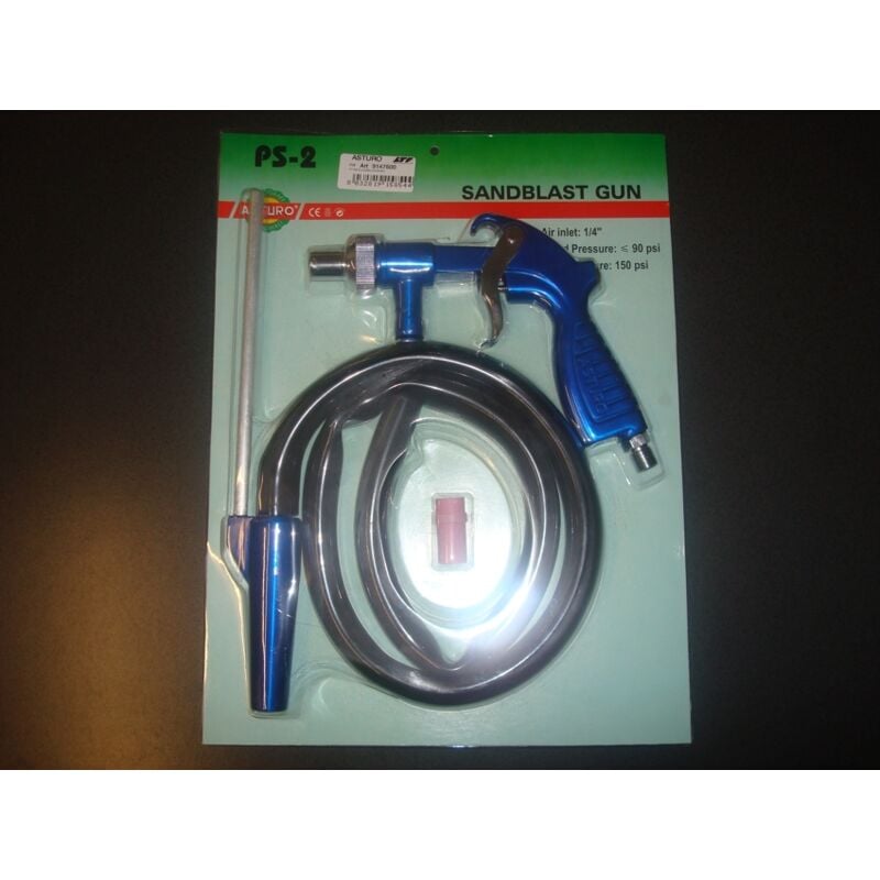 foto del prodotto ltf kit sabbiatura ps 2 con accessori ugello in ceramica e in metallo asturo 3147500